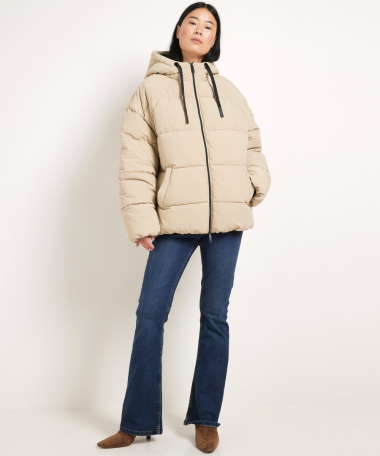 oversized puffer jas