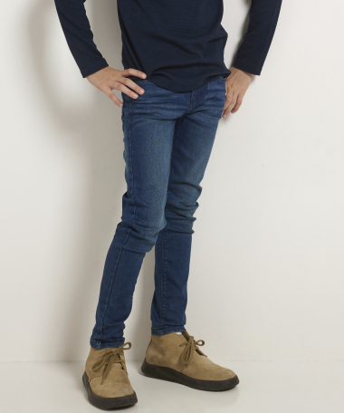 skinny fit jogg jeans - donker