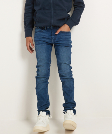 super skinny fit jogg jeans - donker