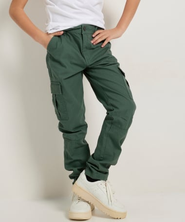 loose fit cargo broek uni