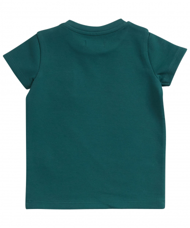 groen t-shirt met zakje