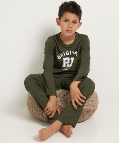 pyjama set met opdruk