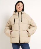 oversized puffer jas