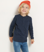 basic top met knopen